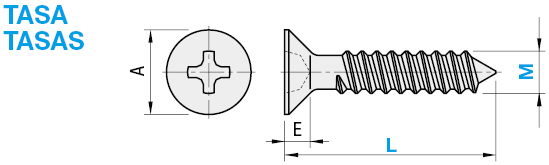 Self Tapping Screws - Flat Head:Related Image