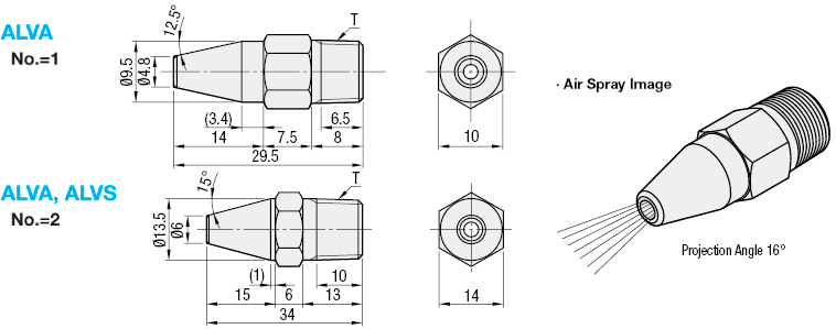 Air Nozzles - De Laval Type:Related Image