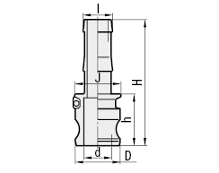 Arm Locking Couplers - Hose Mounting Adapters:Related Image