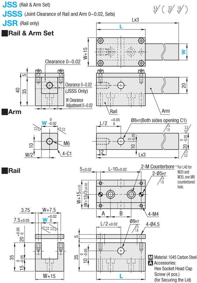 Inspection Jigs Items - Hinge Units, Horizontal Travel Type:Related Image