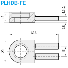 Pulley Holders for Conveyors (With Ball Bearing):Related Image