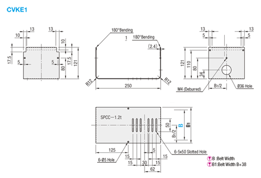 Cover E for Conveyor Drive Section:Related Image