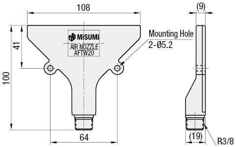 Flat Air Nozzles Wide Type:Related Image
