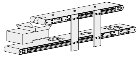 Flat Belt Conveyors - Built-in Motor Type 2-Slot Frame (Pulley Dia. 32mm):Related Image