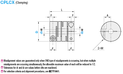 Couplings -  Extra Super Duralumin - Long, Slit, Clamping Type:Related Image