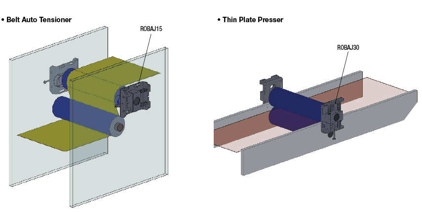 Belt Tensioners - Spring Loaded:Related Image