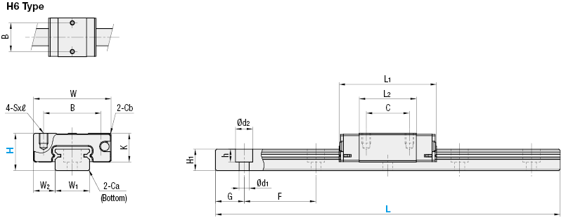 Miniature Linear Guides - Standard Block:Related Image