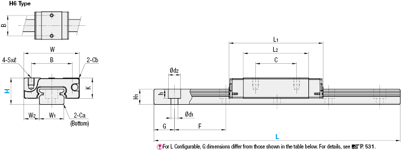 Miniature Linear Guide - Long Block:Related Image