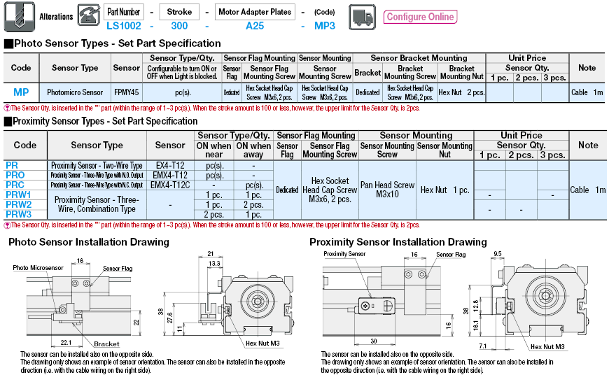 [Medium Accuracy] Single Axis Actuators LS10 (Driven by Ball Screw):Related Image