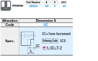 L-Gibs - Steel - Standard / with Dowel Holes:Related Image