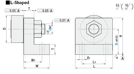 Cam Followers with Bracket - L-Shaped:Related Image