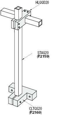 Strut Clamps - Round/Square Hole:Related Image