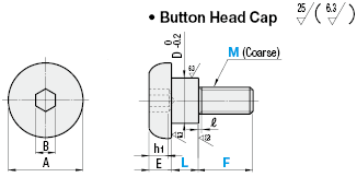 Stepped Bolts - Extra Low Head:Related Image
