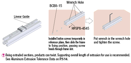 HFS8-45 Series Aluminum Extrusions with Milled Surface-:Related Image
