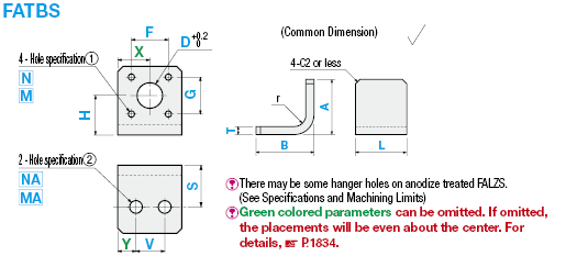 L-Shaped Angles - Mounting Plates / Brackets - Dimensions Configurable -:Related Image