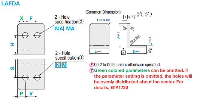 L-Shaped Angles - Mounting Plates / Brackets - Dimension Configurable -:Related Image