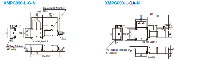 [Motorized] X-Axis - Cross Roller:Related Image