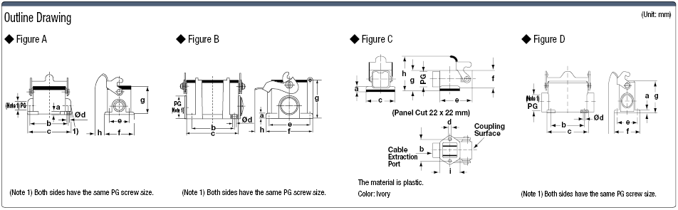 Han Waterproof Single-Lever Pedestal Connector (for Relay Attachment):Related Image