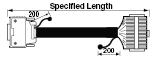 1-to-1 Branch Cable Adapter (with Fujitsu Component Ltd./MISUMI Original Connectors):Related Image