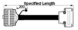 1-to-1 Branch Cable Adapter (with Fujitsu Component Ltd./MISUMI Original Connectors):Related Image