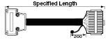 1-to-1 Branch Cable Adapter (with Fujitsu Component Ltd./MISUMI Original Connectors):Related Image