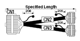 1-to-2 Branch Cable Adapter (with MISUMI Original Connector):Related Image