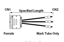 Discrete Wire Cable with Hooded Female Connector:Related Image