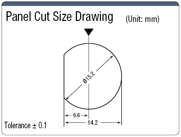 PRC03 Bulkhead Panel Mount Receptacle (One-touch Lock):Related Image