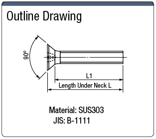 Flathead Screw/Stainless Steel:Related Image