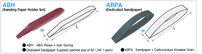 Sanding Paper Holder Set/Dedicated Sand Paper:Related Image