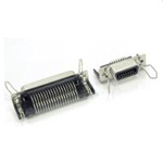 Rectangular Connectors - Receptacle, Right Angle, Ribbon-, Lightweight, 57RE Series