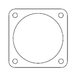 Connector Accessories - Gasket, D/MS Series Compatible