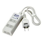 3 Outlets, with Lightning Resistance Cord Included