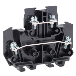Terminal Block - Double Level, Compact, DIN Rail Mounting, Standard Screw