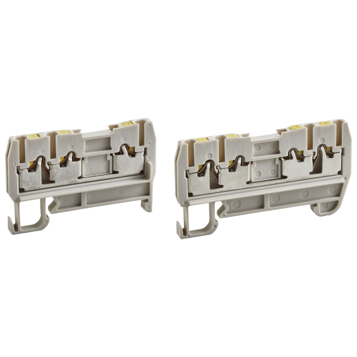 Clutch Lock Terminal Block Compact Series (Rail) Standard