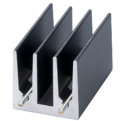 P Series Aluminum Extrusion Heat Sink for Pin Mounting Device