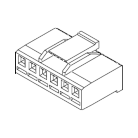 Molex Wire-to-Wire and Wire-to-Board Housing with 3.50mm Pitch (51067 Series))