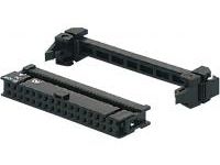 Rectangular Connectors - MIL, Socket, Press-Fit, with Lock