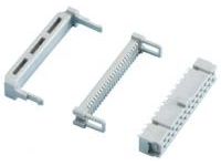 Rectangular Connectors - MIL, Socket, Press-Fit, without Lock, 1.27 mm Pitch