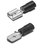 250 Series Crimp Terminal - Blade, Quick-Disconnect, Insulated, Receptacle 