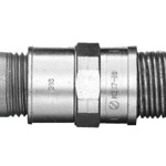 Combination Coupling (for use with a standard plica and a steel electrical conduit or thick steel electrical conduit with screws) KG38