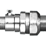 Waterproof combination coupling (waterproof pre-coupling + screwless steel wire conduit) WKE38