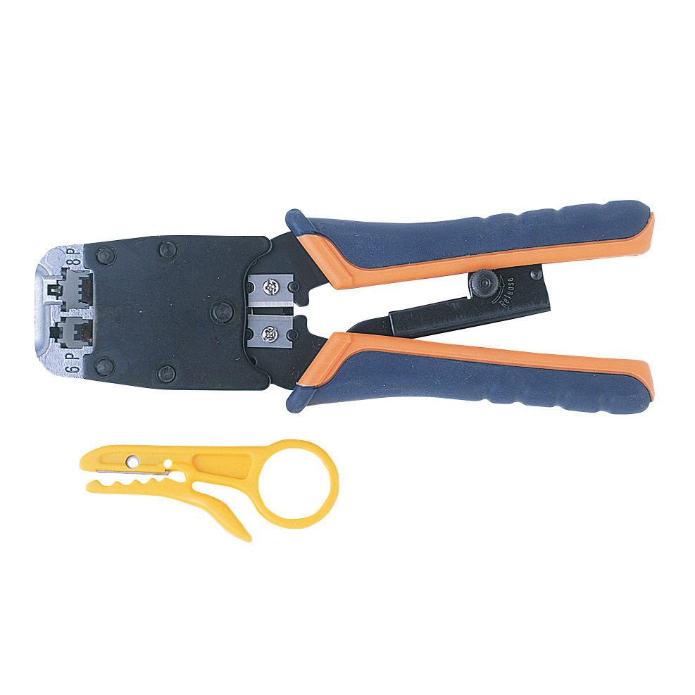 Crimping tool (with ratchet)
