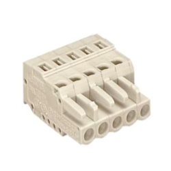 Spring Type Connector, Mismatch Prevention Type, 721 Series, 5 mm Pitch, Female 721-105/026-000