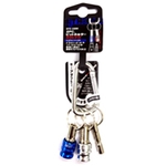 Screwdriver Bit Holder - 2-Piece Set with Key Adapter and Carabiner