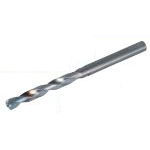 Carbide Solid Drill Bits - Straight/End Mill Shanks, TiCN Coated, with Oil Hole, EZDM