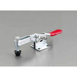 toggle clamp, clamp part: neoprene cap, style: Horizontal lever/lower presser type