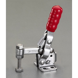 toggle clamp, mounting hole: ⌀5.2 mm × 4 places, type: Vertical lever/lower presser type