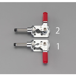 toggle clamp, clamp part: neoprene cap, style: Push-pull type/horizontal holding type