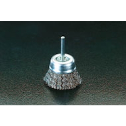 Cup Type Stainless Steel Brush with Shaft (6mm Shaft) EA819BR-12